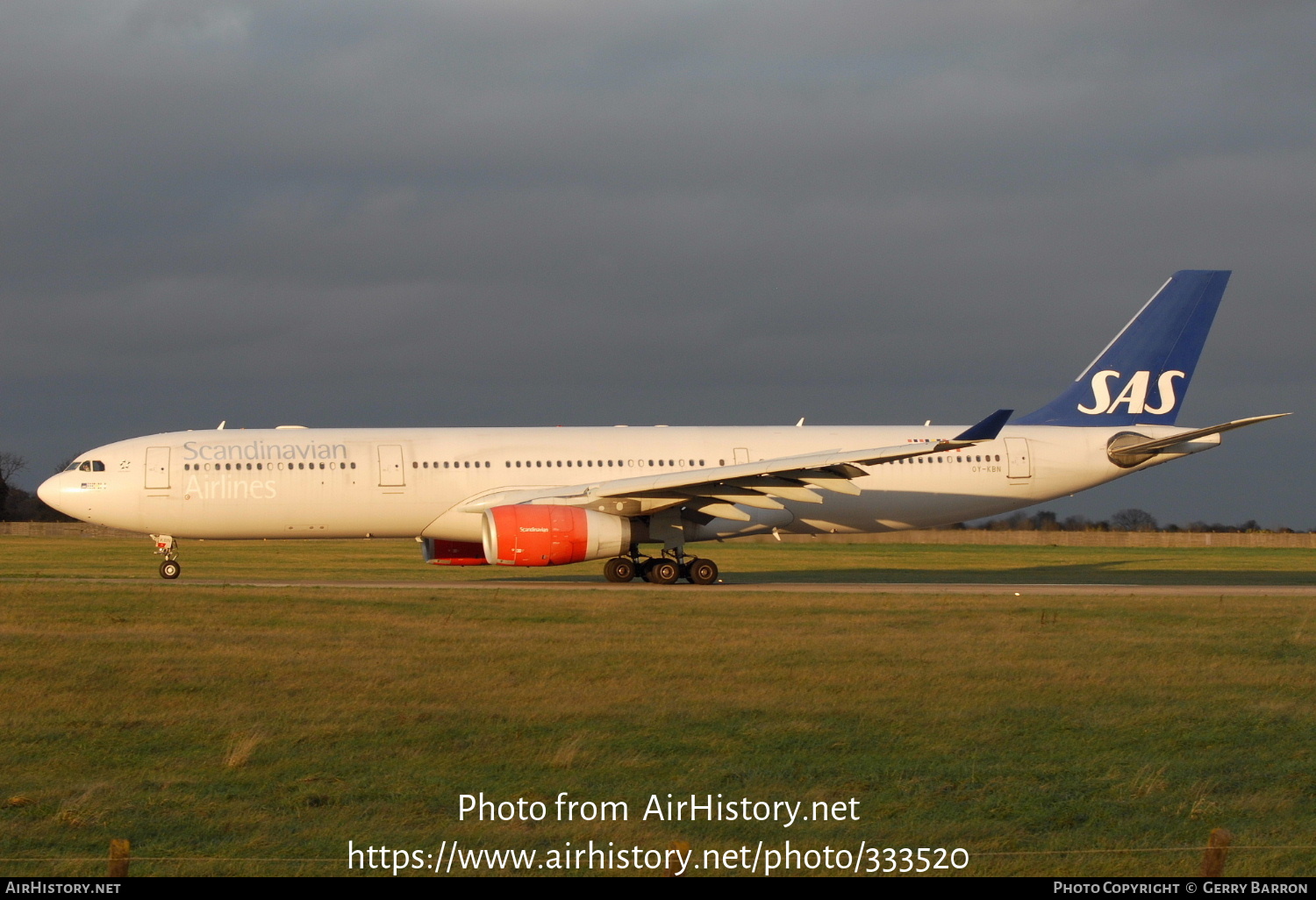 Aircraft Photo of OY-KBN | Airbus A330-343E | Scandinavian Airlines - SAS | AirHistory.net #333520