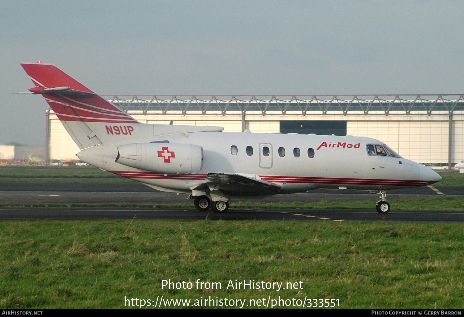 Aircraft Photo of N9UP | British Aerospace BAe-125-800A | Air Med International | AirHistory.net #333551