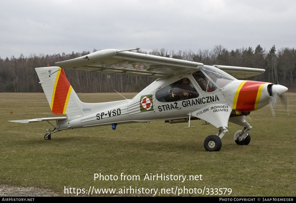 Aircraft Photo of SP-VSD | PZL-Okecie PZL-104M Wilga-2000 | Poland - Border Guard | AirHistory.net #333579