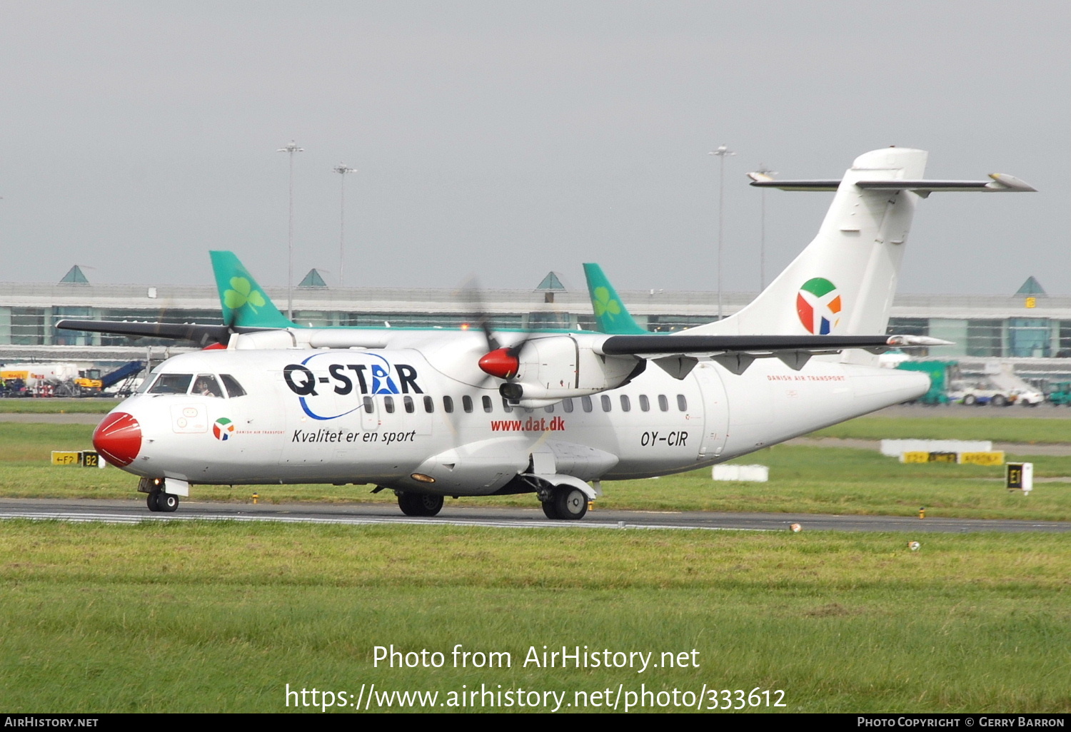 Aircraft Photo of OY-CIR | ATR ATR-42-300 | Danish Air Transport - DAT | AirHistory.net #333612