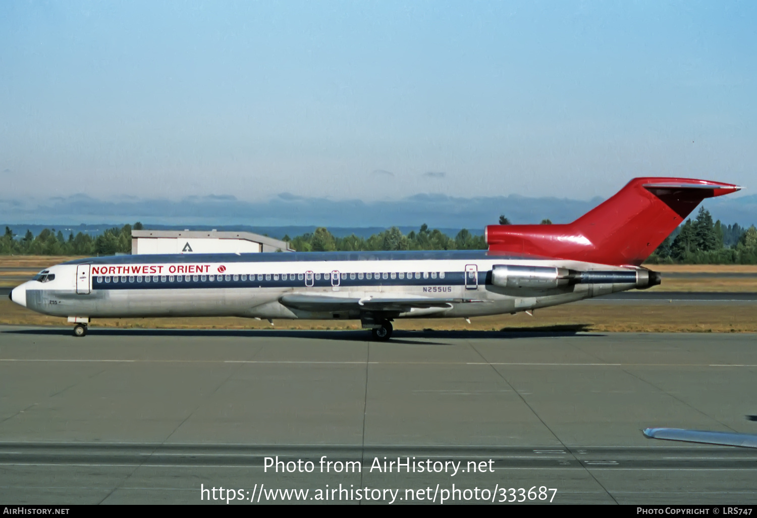 Aircraft Photo Of N255US | Boeing 727-251 | Northwest Orient Airlines ...