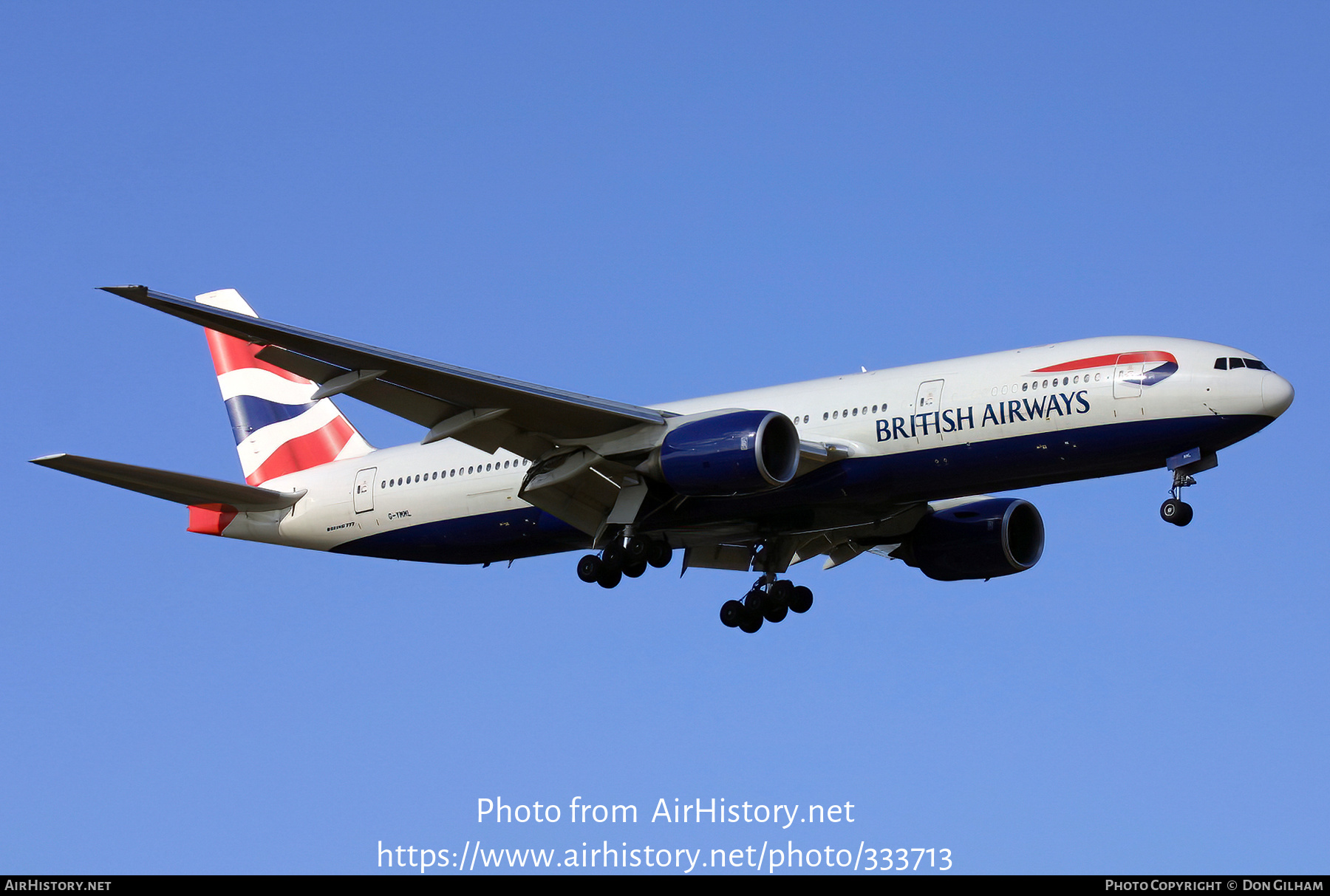 Aircraft Photo of G-YMML | Boeing 777-236/ER | British Airways | AirHistory.net #333713