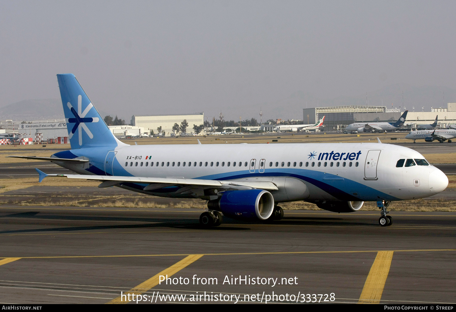 Aircraft Photo of XA-BIO | Airbus A320-214 | Interjet | AirHistory.net #333728