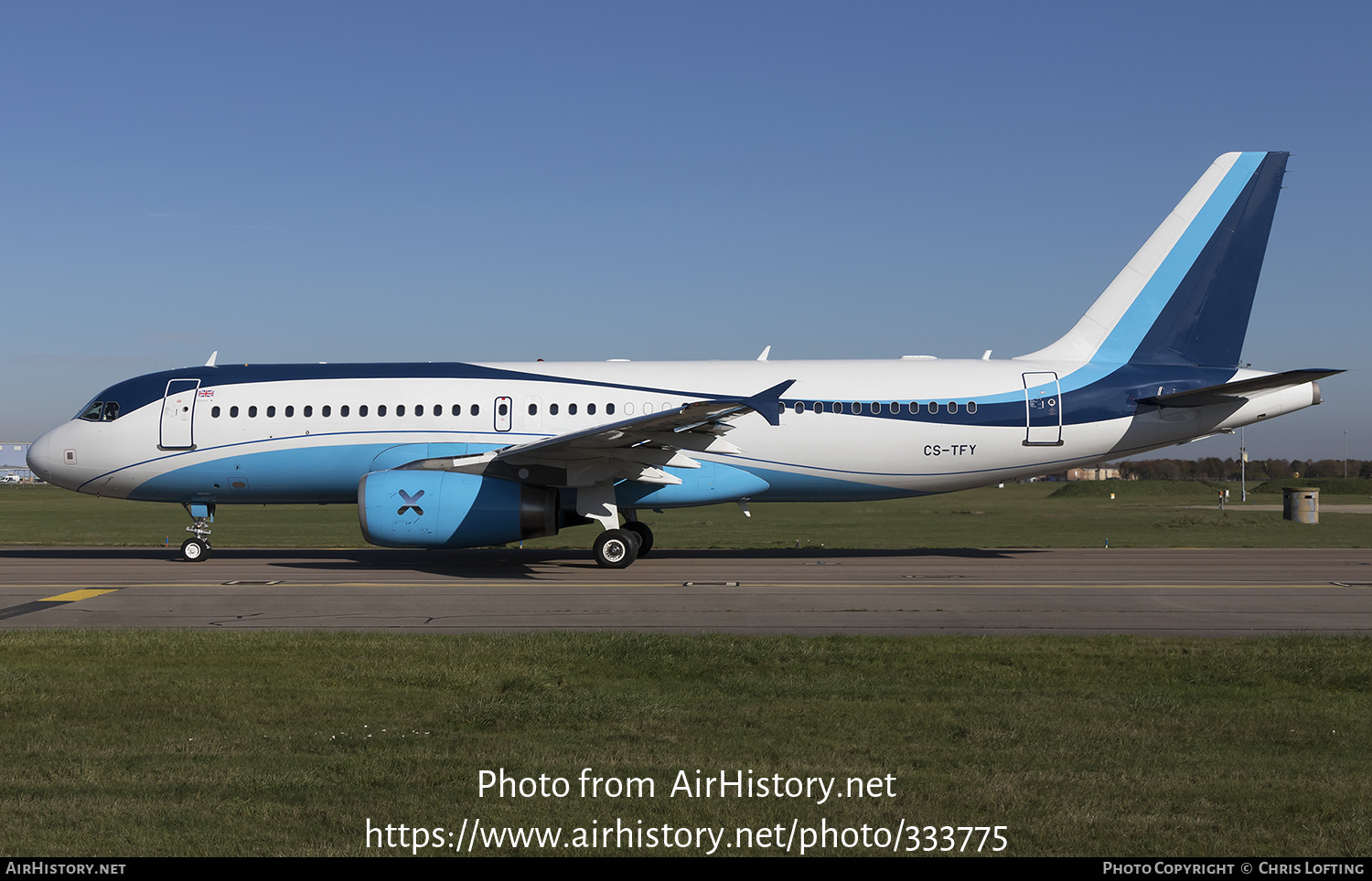 Aircraft Photo of CS-TFY | Airbus ACJ320 (A320-232/CJ) | Luxaviation | AirHistory.net #333775