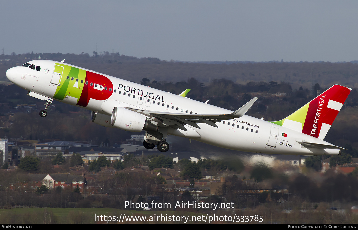 Aircraft Photo of CS-TNS | Airbus A320-214 | TAP Portugal | AirHistory.net #333785