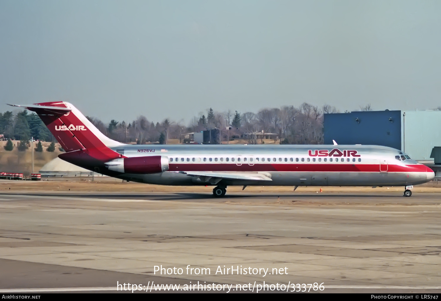 Aircraft Photo of N926VJ | McDonnell Douglas DC-9-31 | USAir | AirHistory.net #333786