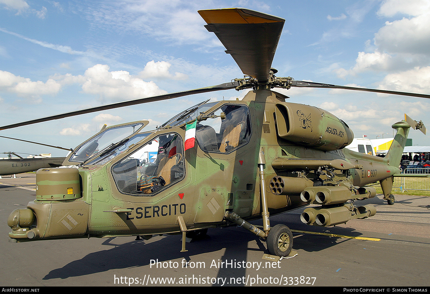 Aircraft Photo of MM81407 | Agusta A-129A Mangusta | Italy - Army | AirHistory.net #333827