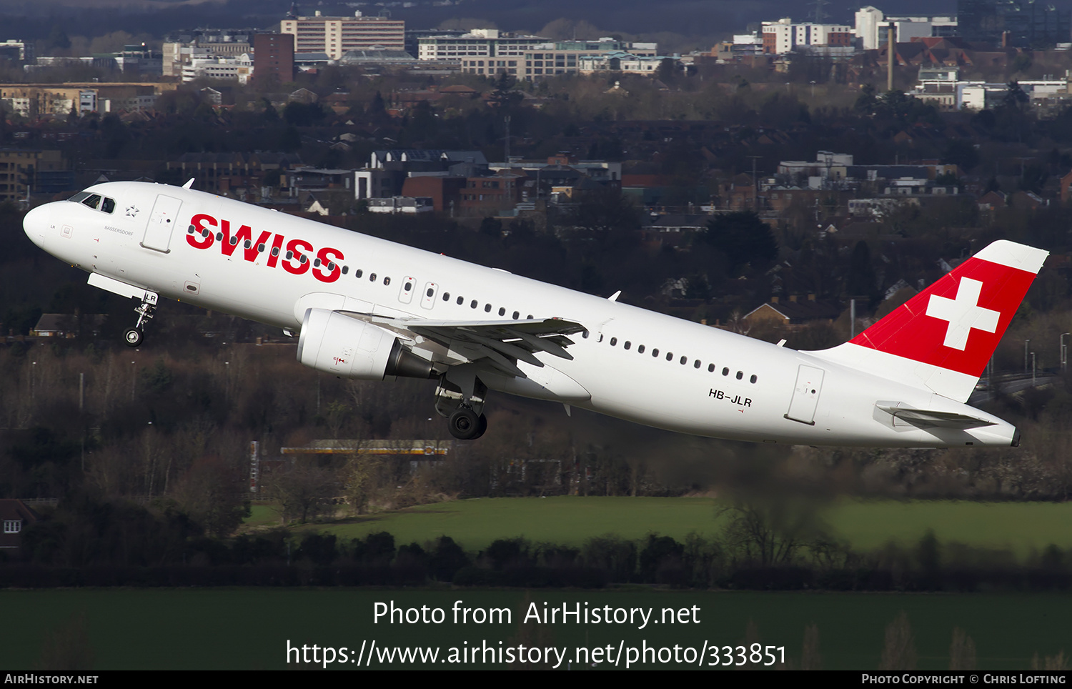 Aircraft Photo of HB-JLR | Airbus A320-214 | Swiss International Air Lines | AirHistory.net #333851