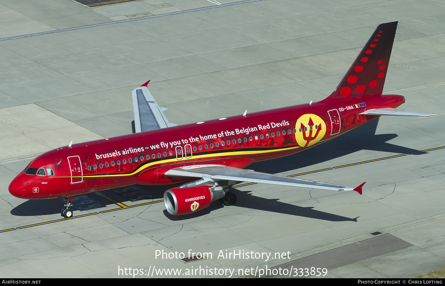 Aircraft Photo of OO-SNA | Airbus A320-214 | Brussels Airlines | AirHistory.net #333859