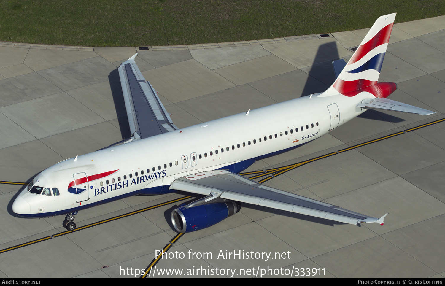 Aircraft Photo of G-EUUF | Airbus A320-232 | British Airways | AirHistory.net #333911