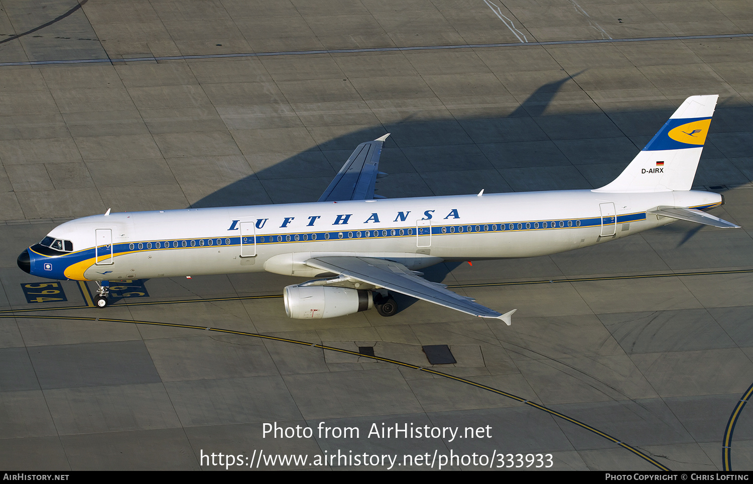 Aircraft Photo of D-AIRX | Airbus A321-131 | Lufthansa | AirHistory.net #333933