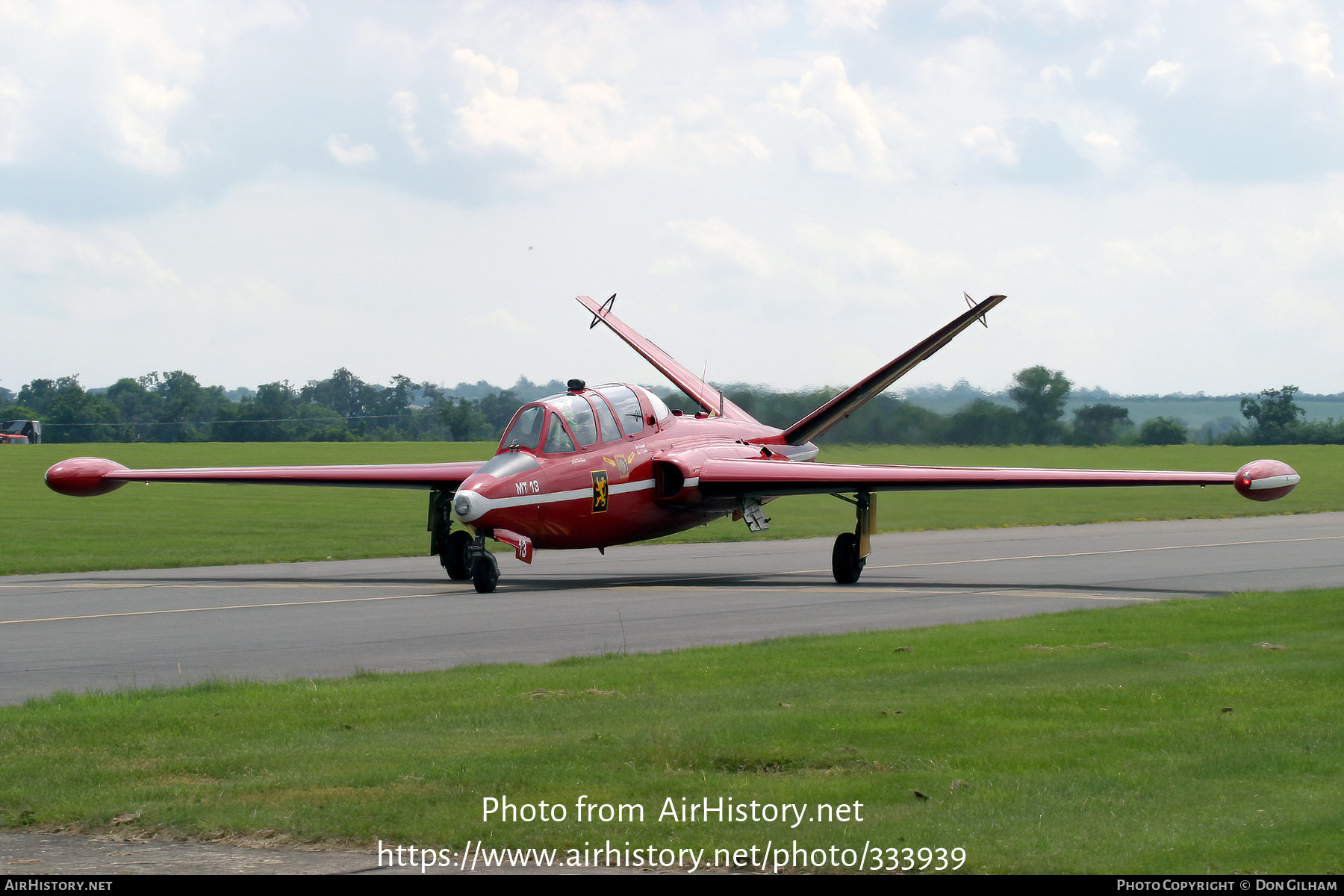 Aircraft Photo of MT13 | Fouga CM-170R Magister | Belgium - Air Force | AirHistory.net #333939