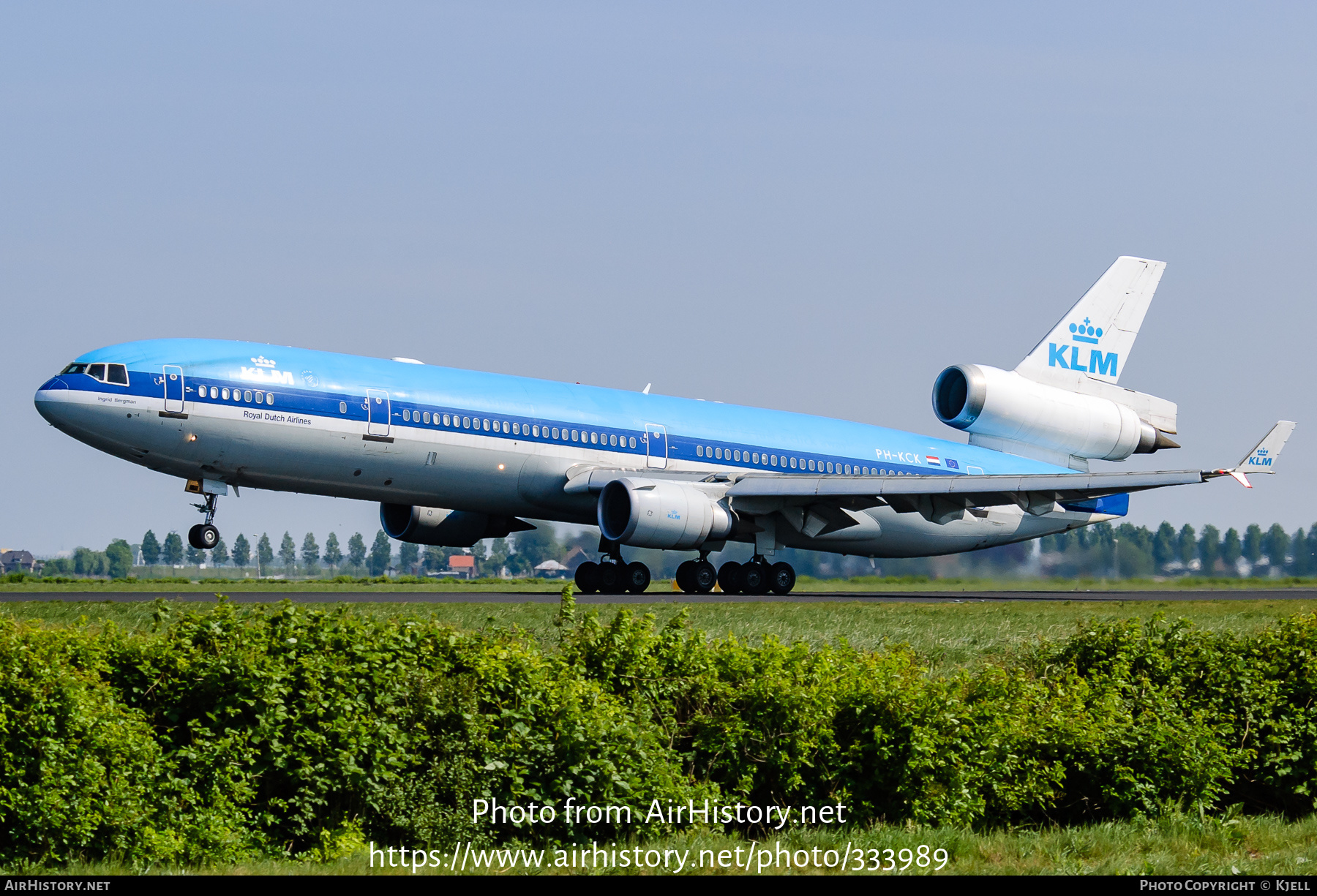 Aircraft Photo of PH-KCK | McDonnell Douglas MD-11 | KLM - Royal Dutch Airlines | AirHistory.net #333989