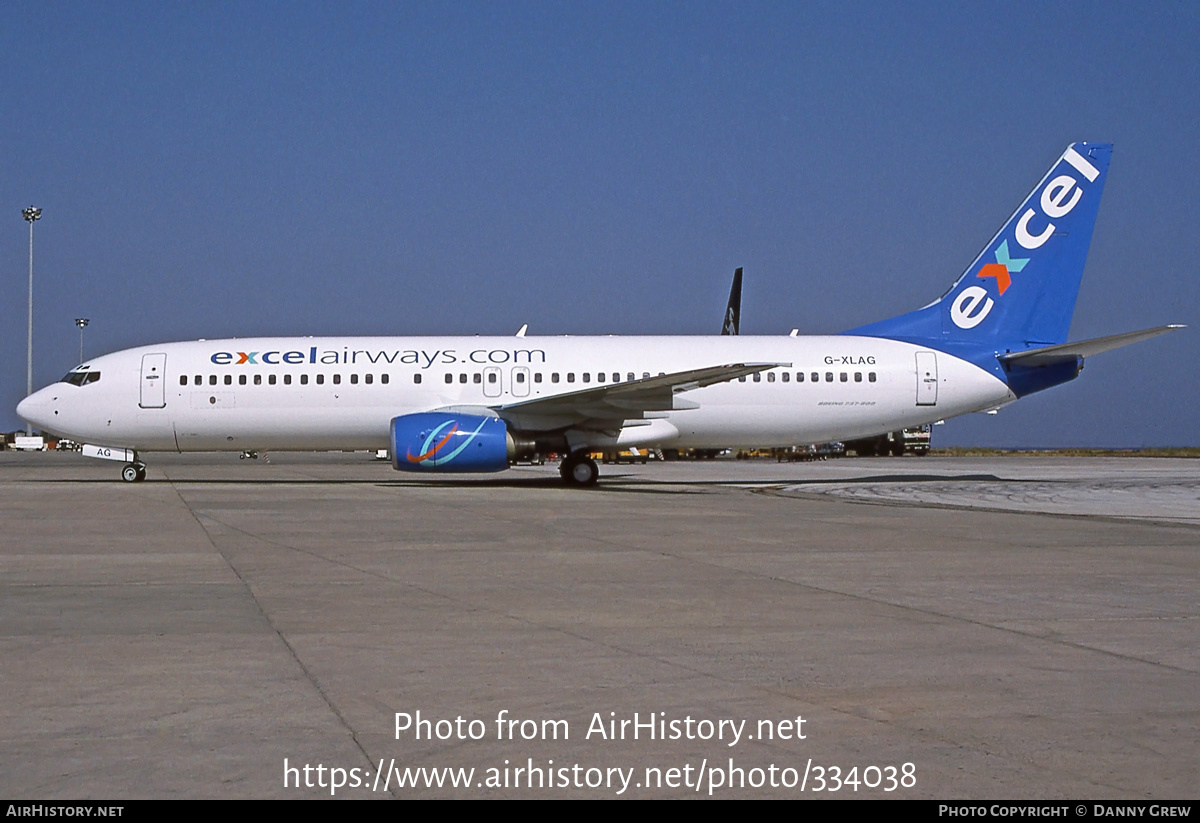 Aircraft Photo of G-XLAG | Boeing 737-86N | Excel Airways | AirHistory.net #334038