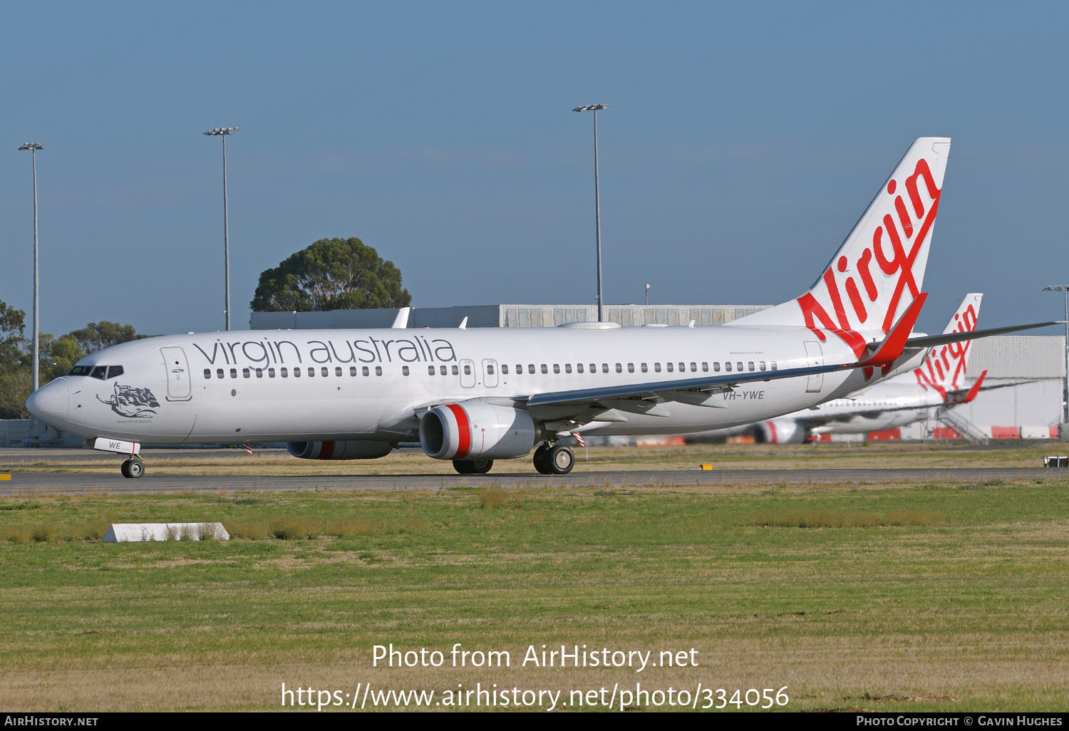 Aircraft Photo of VH-YWE | Boeing 737-8FE | Virgin Australia Airlines | AirHistory.net #334056