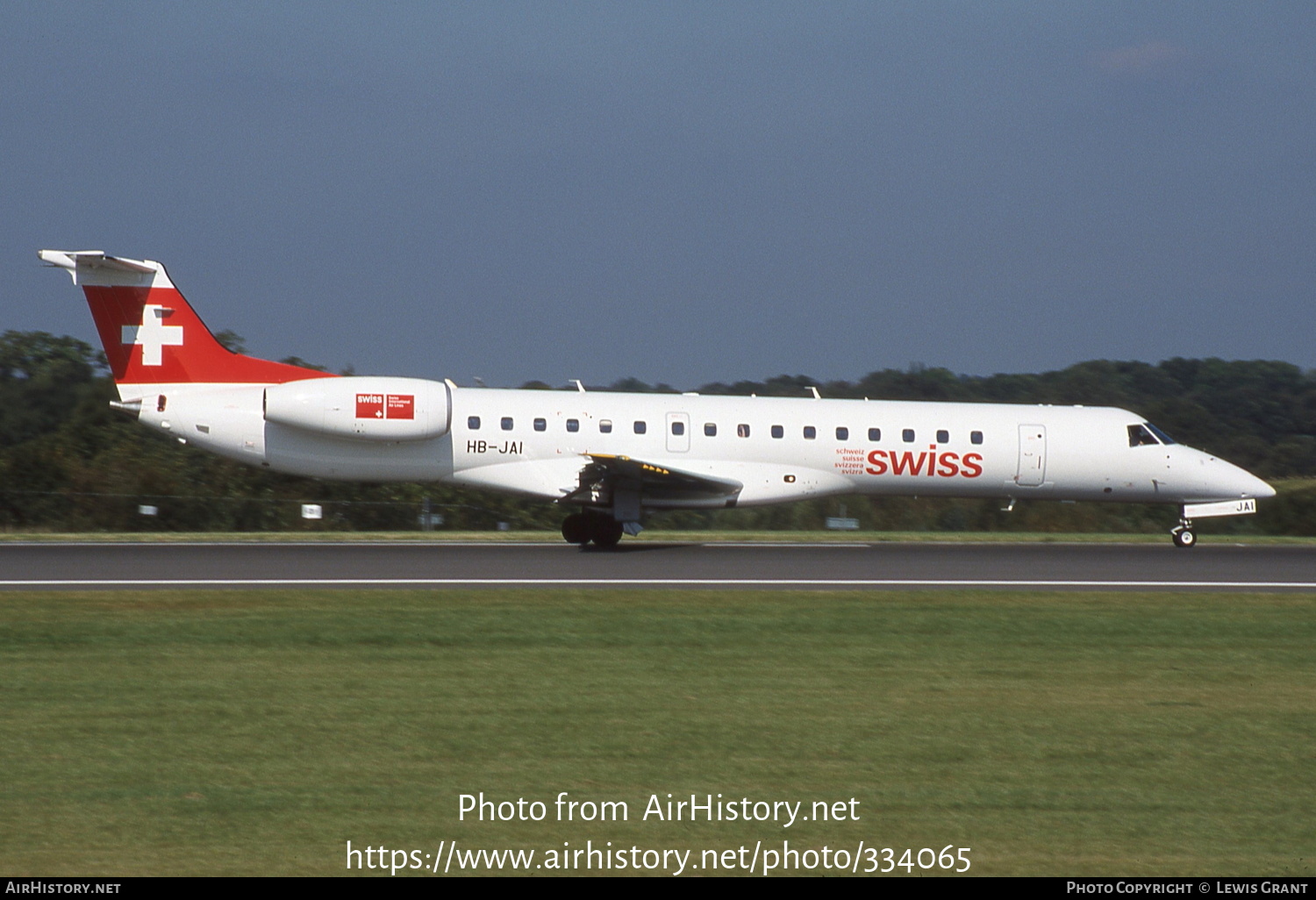 Aircraft Photo of HB-JAI | Embraer ERJ-145LU (EMB-145LU) | Swiss International Air Lines | AirHistory.net #334065