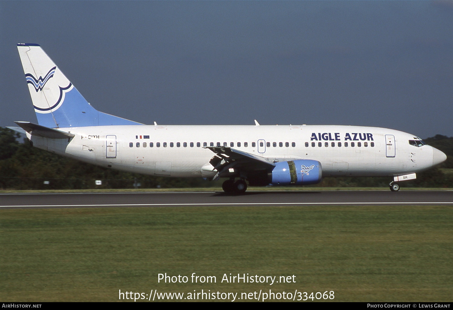 Aircraft Photo of F-GIXH | Boeing 737-3S3(QC) | Aigle Azur | AirHistory.net #334068