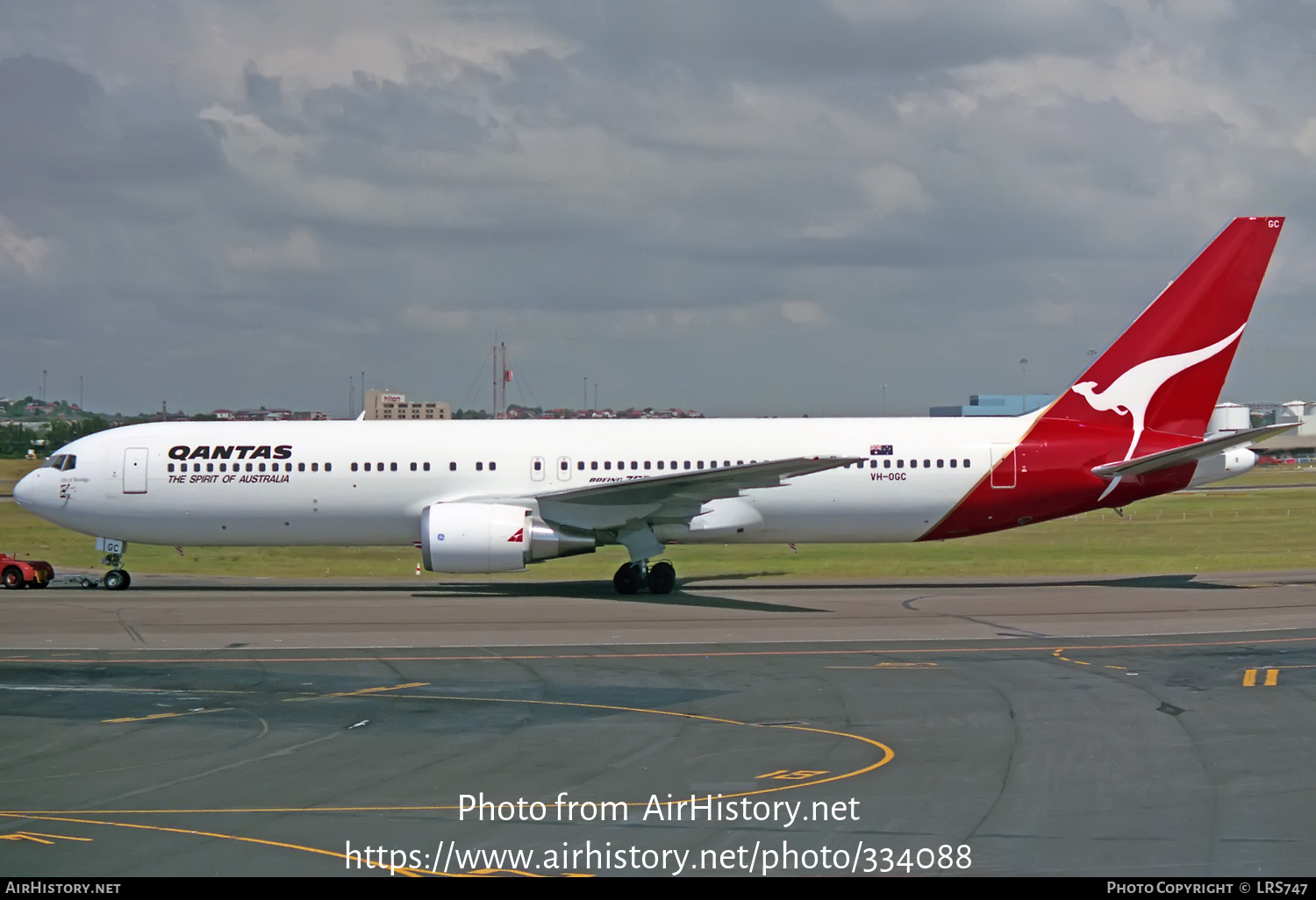Aircraft Photo of VH-OGC | Boeing 767-338/ER | Qantas | AirHistory.net #334088