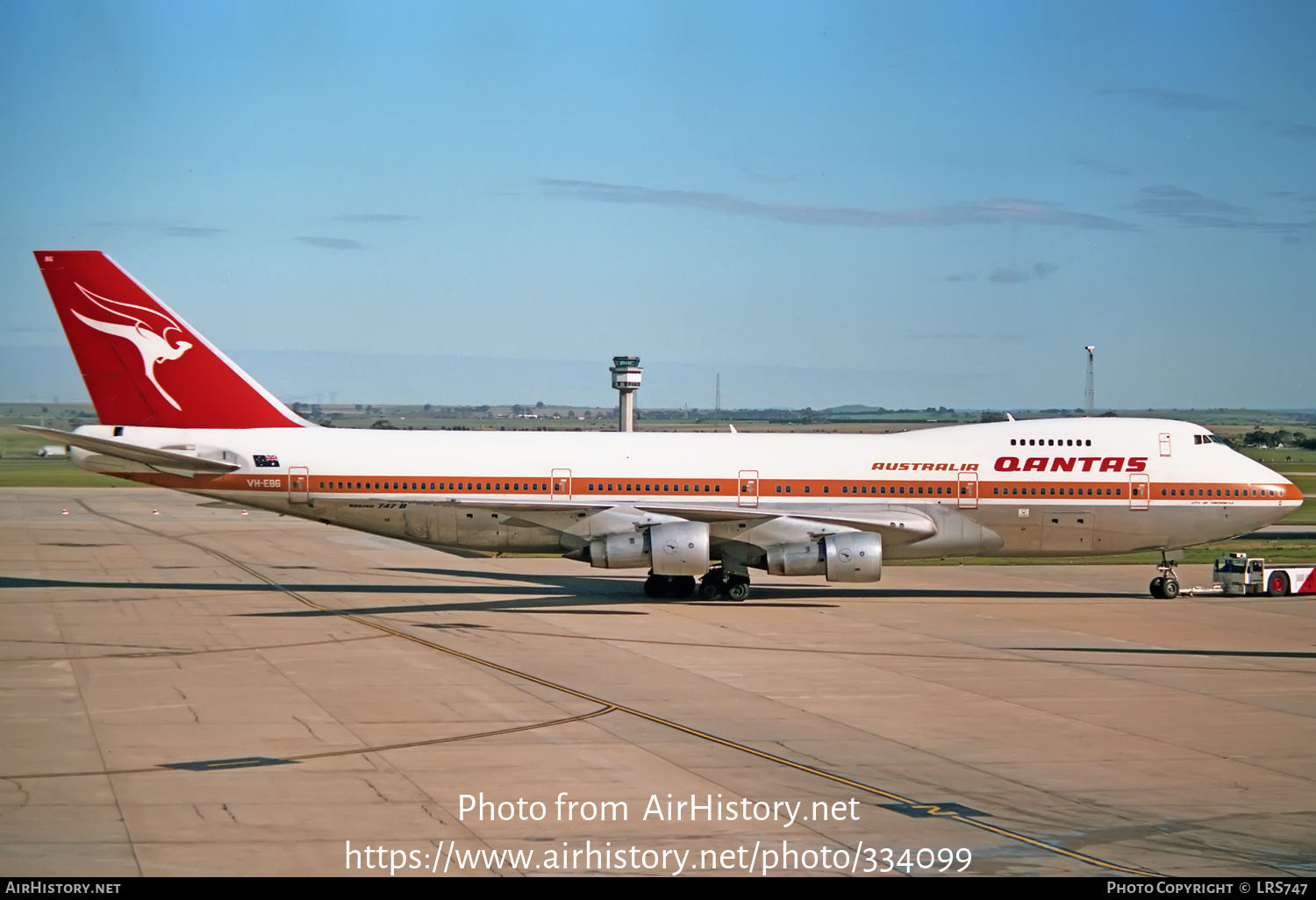 Aircraft Photo of VH-EBG | Boeing 747-238B | Qantas | AirHistory.net #334099