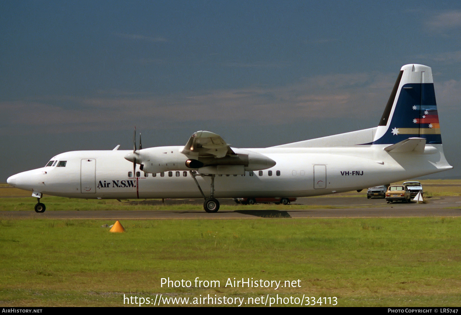 Aircraft Photo of VH-FNJ | Fokker 50 | Air NSW | AirHistory.net #334113