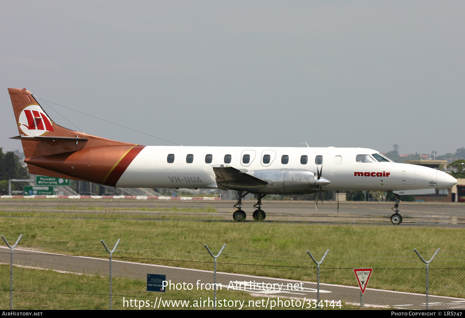 Aircraft Photo of VH-UUA | Fairchild SA-227DC Metro 23 | MacAir Airlines | AirHistory.net #334144