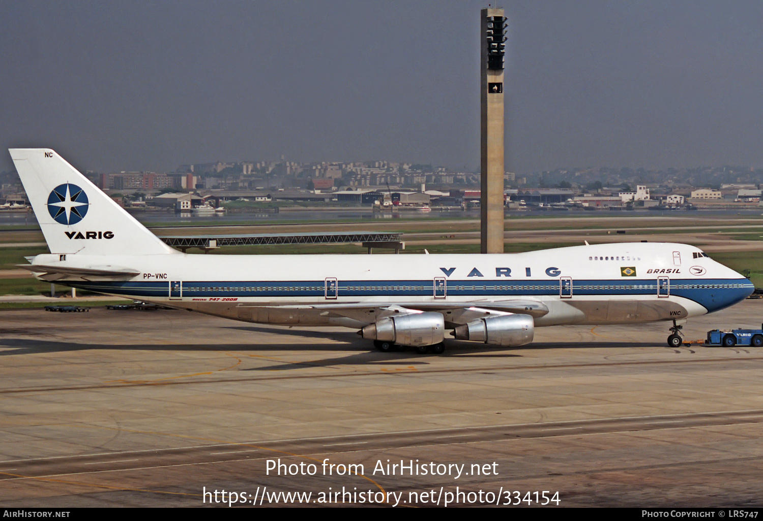 Aircraft Photo of PP-VNC | Boeing 747-2L5B | Varig | AirHistory.net #334154