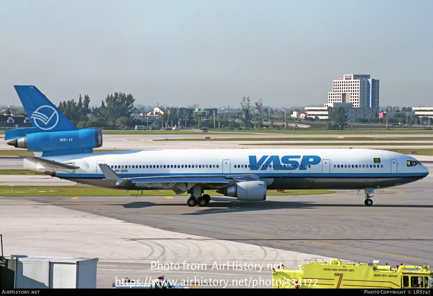 Aircraft Photo of PP-SPD | McDonnell Douglas MD-11 | VASP | AirHistory.net #334172