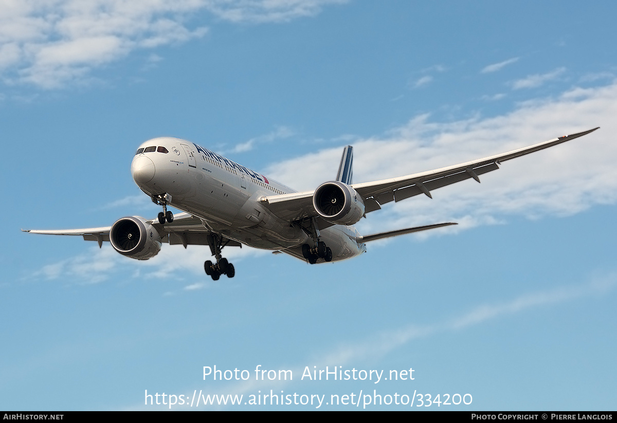 Aircraft Photo of F-HRBB | Boeing 787-9 Dreamliner | Air France | AirHistory.net #334200