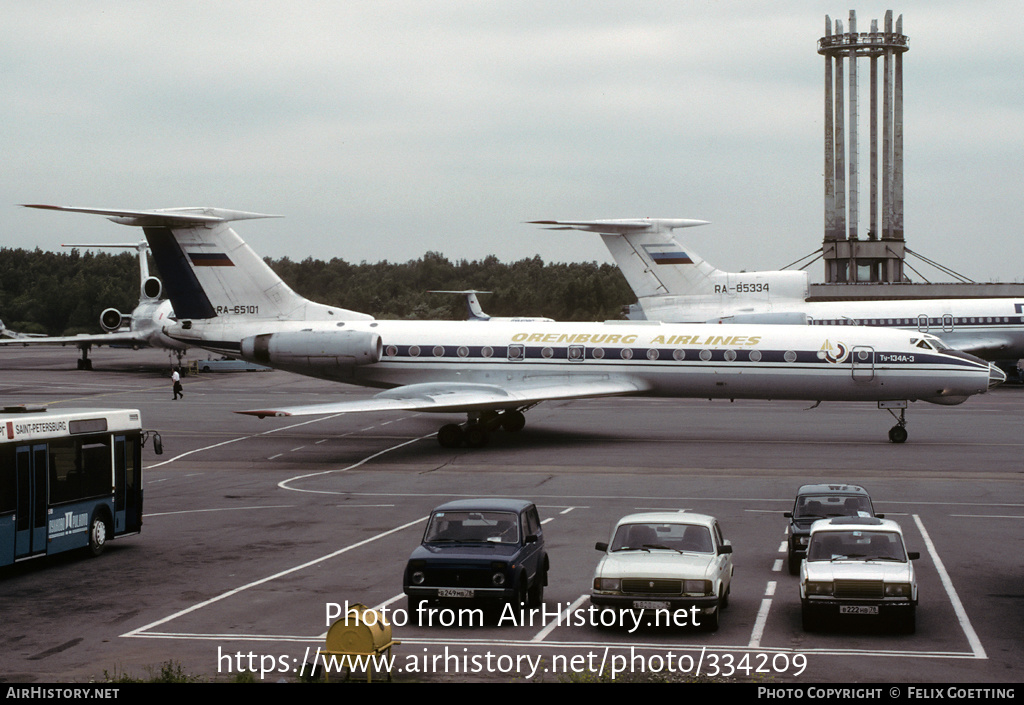 Aircraft Photo of RA-65101 | Tupolev Tu-134A-3 | Orenburg Airlines | AirHistory.net #334209