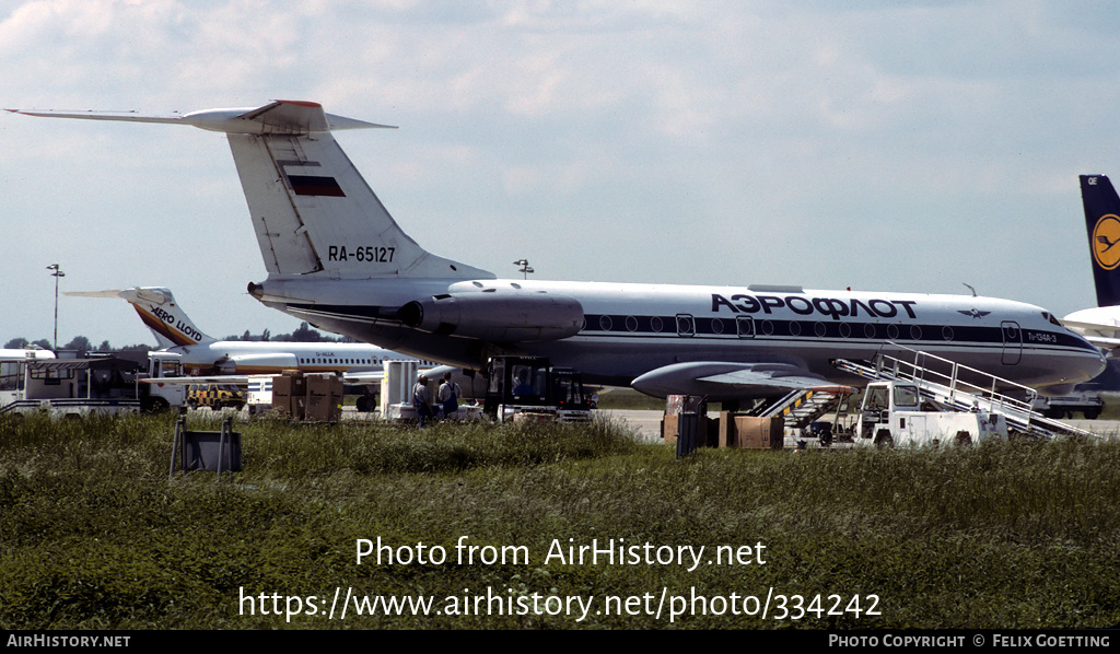 Aircraft Photo of RA-65127 | Tupolev Tu-134A-3 | Aeroflot | AirHistory.net #334242