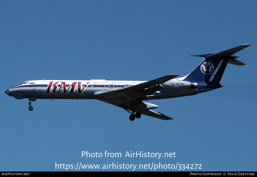 Aircraft Photo of RA-65139 | Tupolev Tu-134A-3 | KMV - Kavkazskie Mineralnye Vody | AirHistory.net #334272