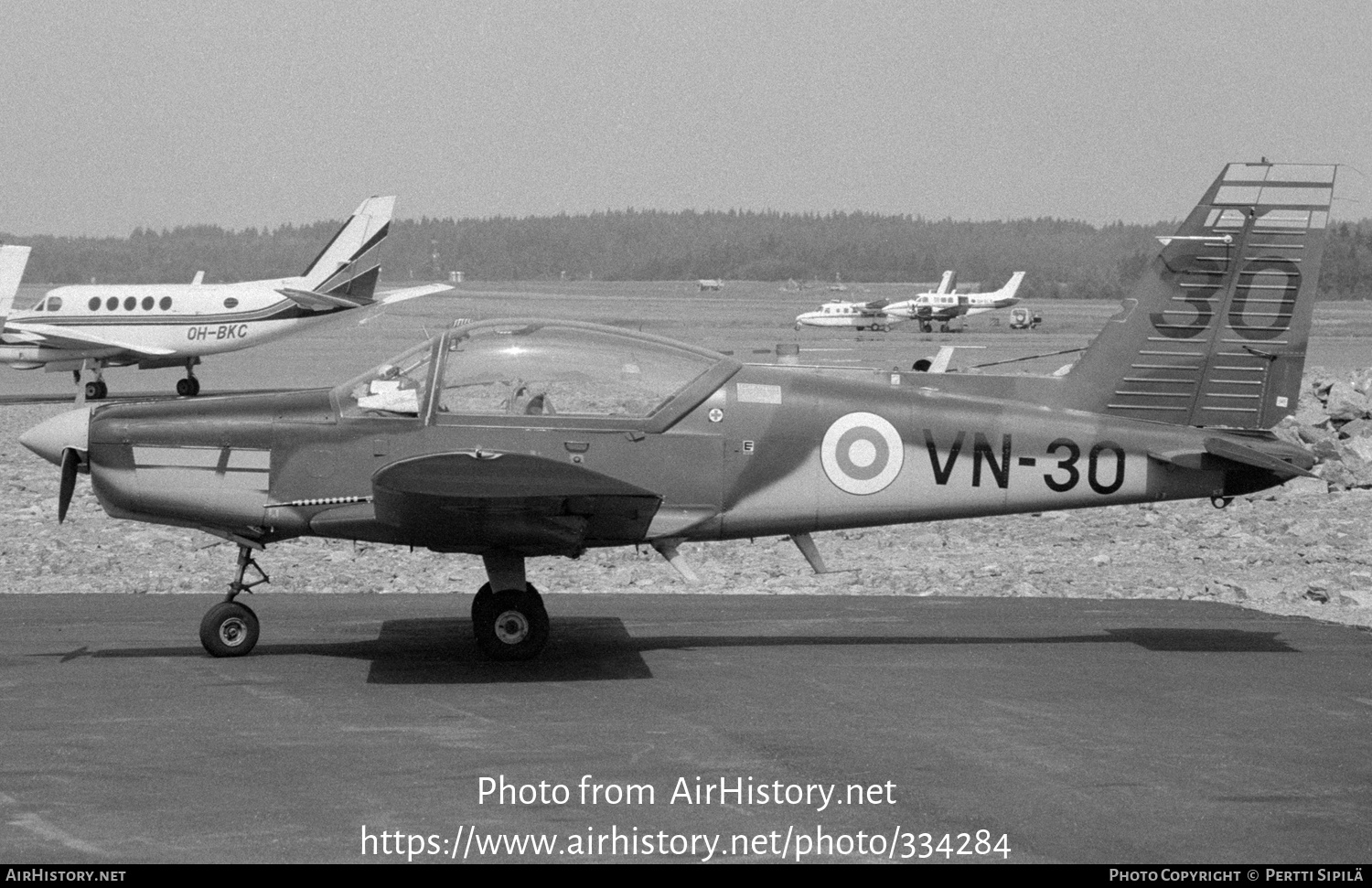 Aircraft Photo of VN-30 | Valmet L-70 Vinka | Finland - Air Force | AirHistory.net #334284