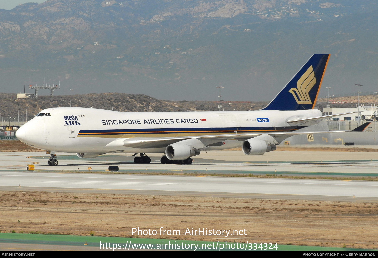 Aircraft Photo of 9V-SFF | Boeing 747-412F/SCD | Singapore Airlines Cargo | AirHistory.net #334324