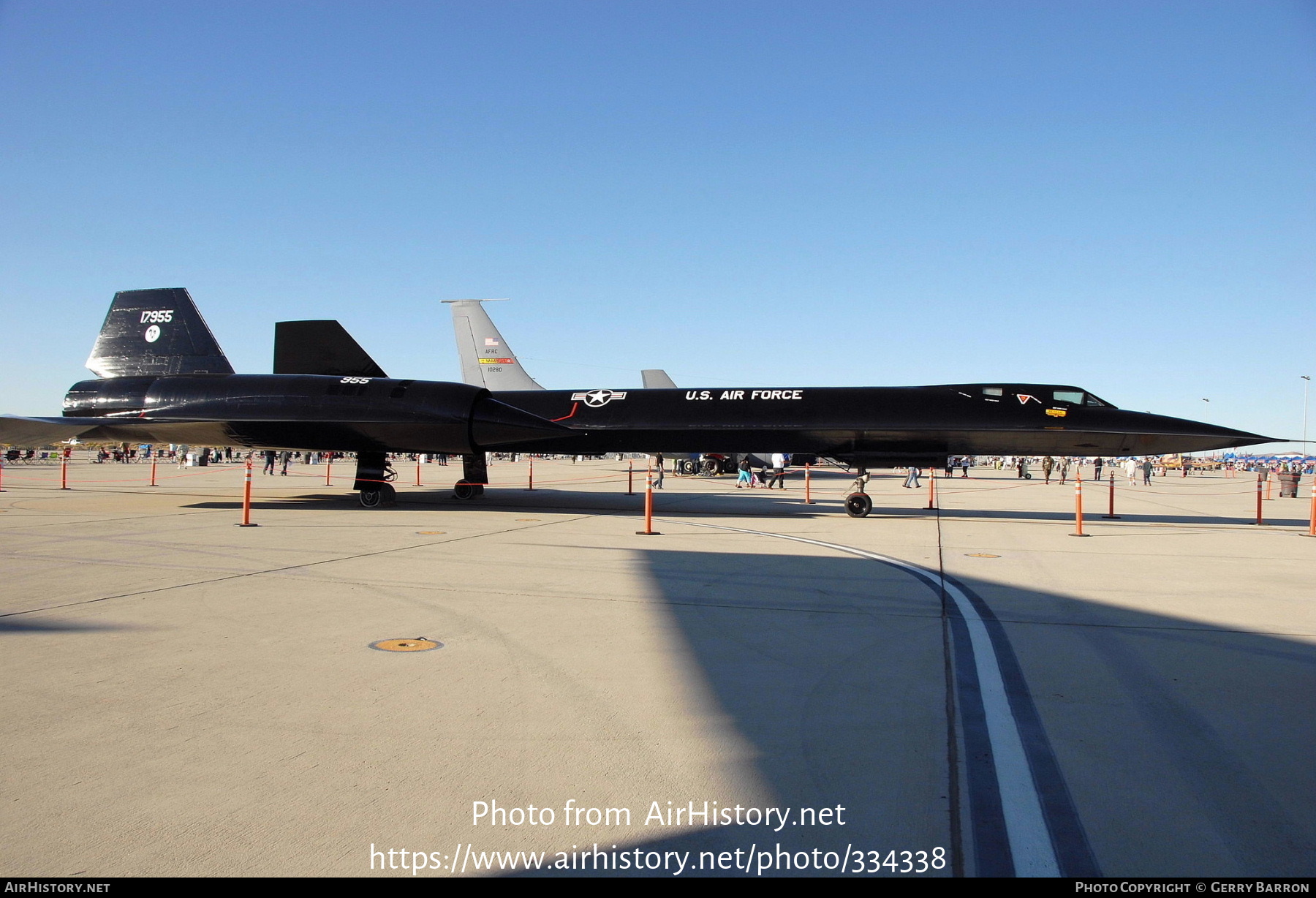 Aircraft Photo of 61-7955 / 17955 | Lockheed SR-71A Blackbird | USA - Air Force | AirHistory.net #334338