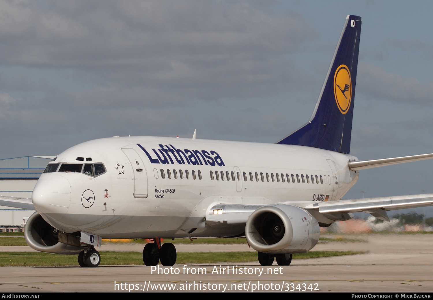 Aircraft Photo of D-ABID | Boeing 737-530 | Lufthansa | AirHistory.net #334342