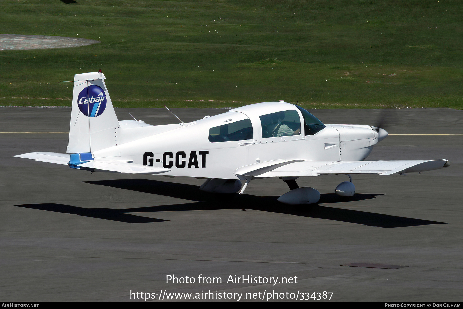 Aircraft Photo of G-CCAT | Gulfstream American AA-5A Cheetah | Cabair | AirHistory.net #334387