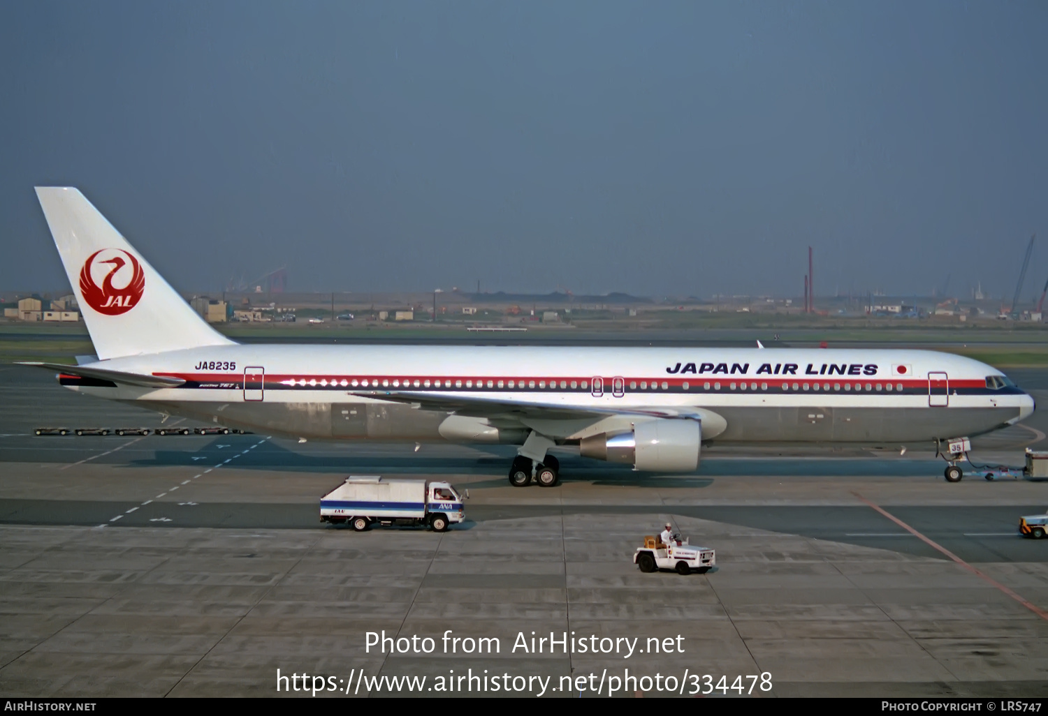 Aircraft Photo of JA8235 | Boeing 767-346 | Japan Air Lines - JAL | AirHistory.net #334478