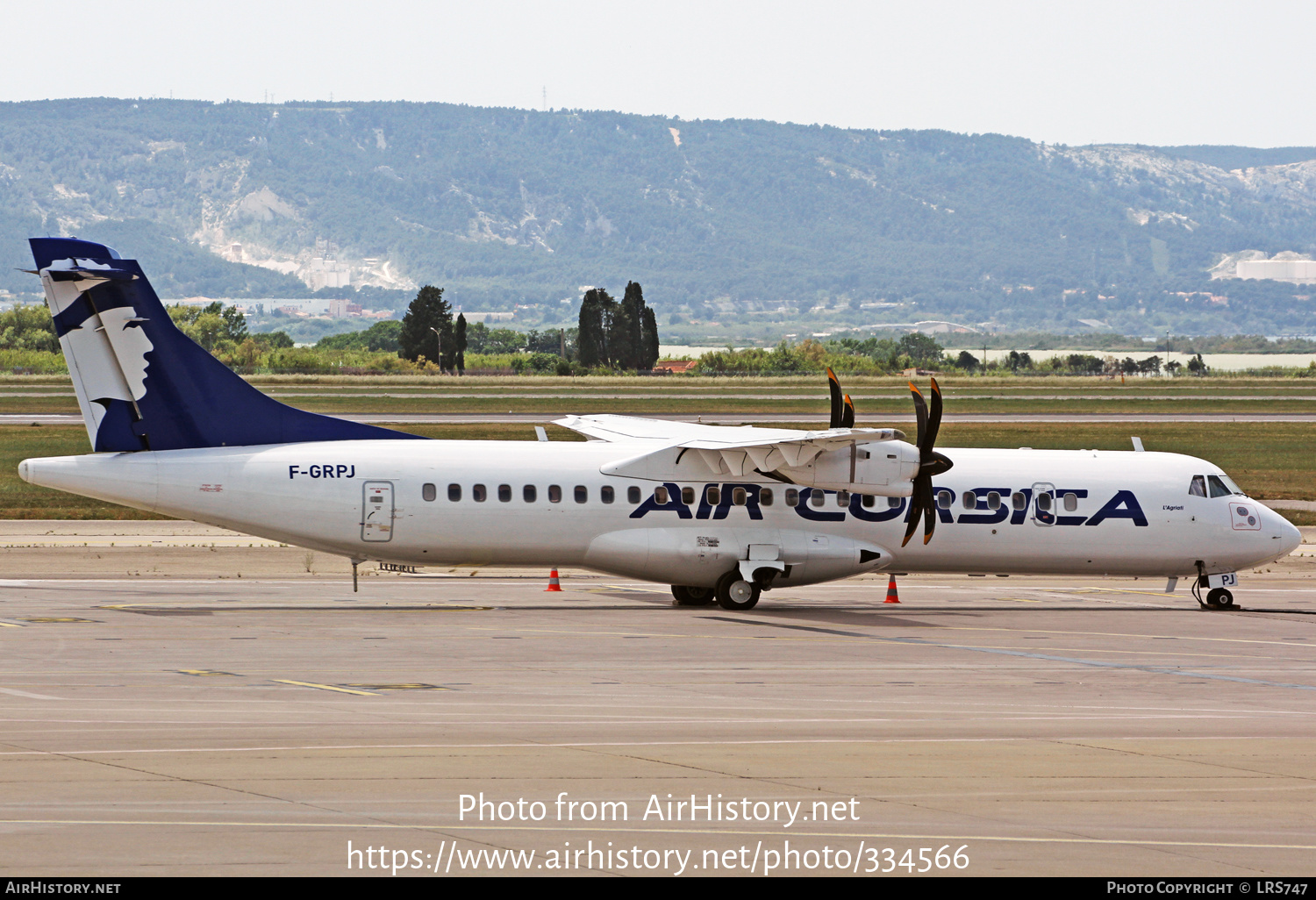 Aircraft Photo of F-GRPJ | ATR ATR-72-500 (ATR-72-212A) | Air Corsica | AirHistory.net #334566