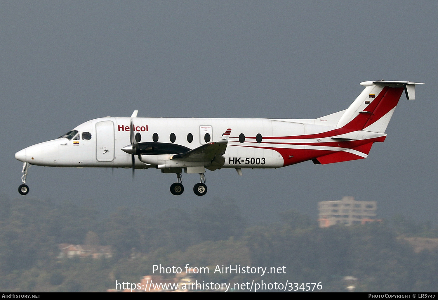 Aircraft Photo of HK-5003 | Raytheon 1900D | Helicol - Helicópteros Nacionales de Colombia | AirHistory.net #334576