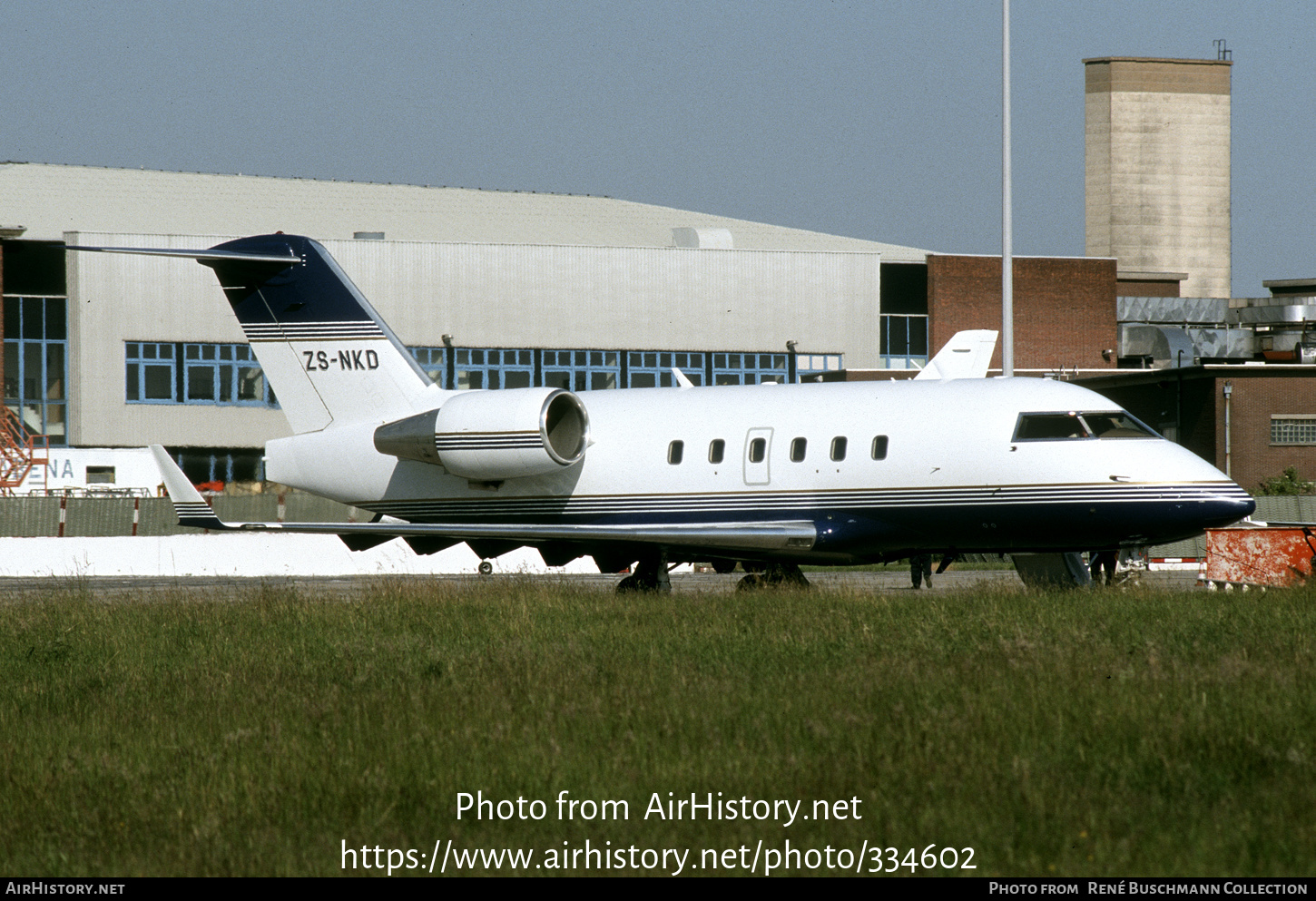 Aircraft Photo of ZS-NKD | Canadair Challenger 601-3A (CL-600-2B16) | AirHistory.net #334602