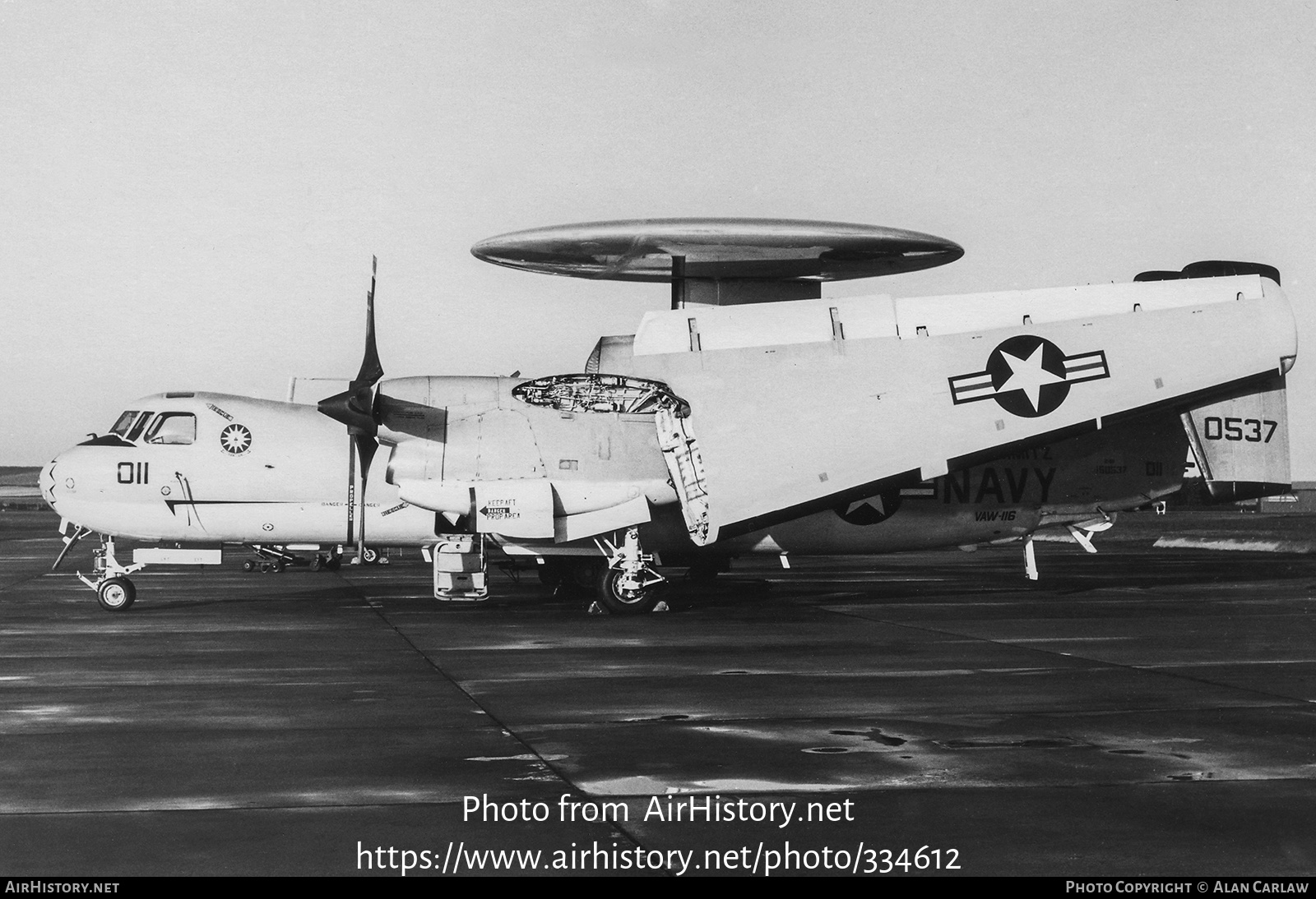 Aircraft Photo of 150537 | Grumman E-2B Hawkeye | USA - Navy | AirHistory.net #334612