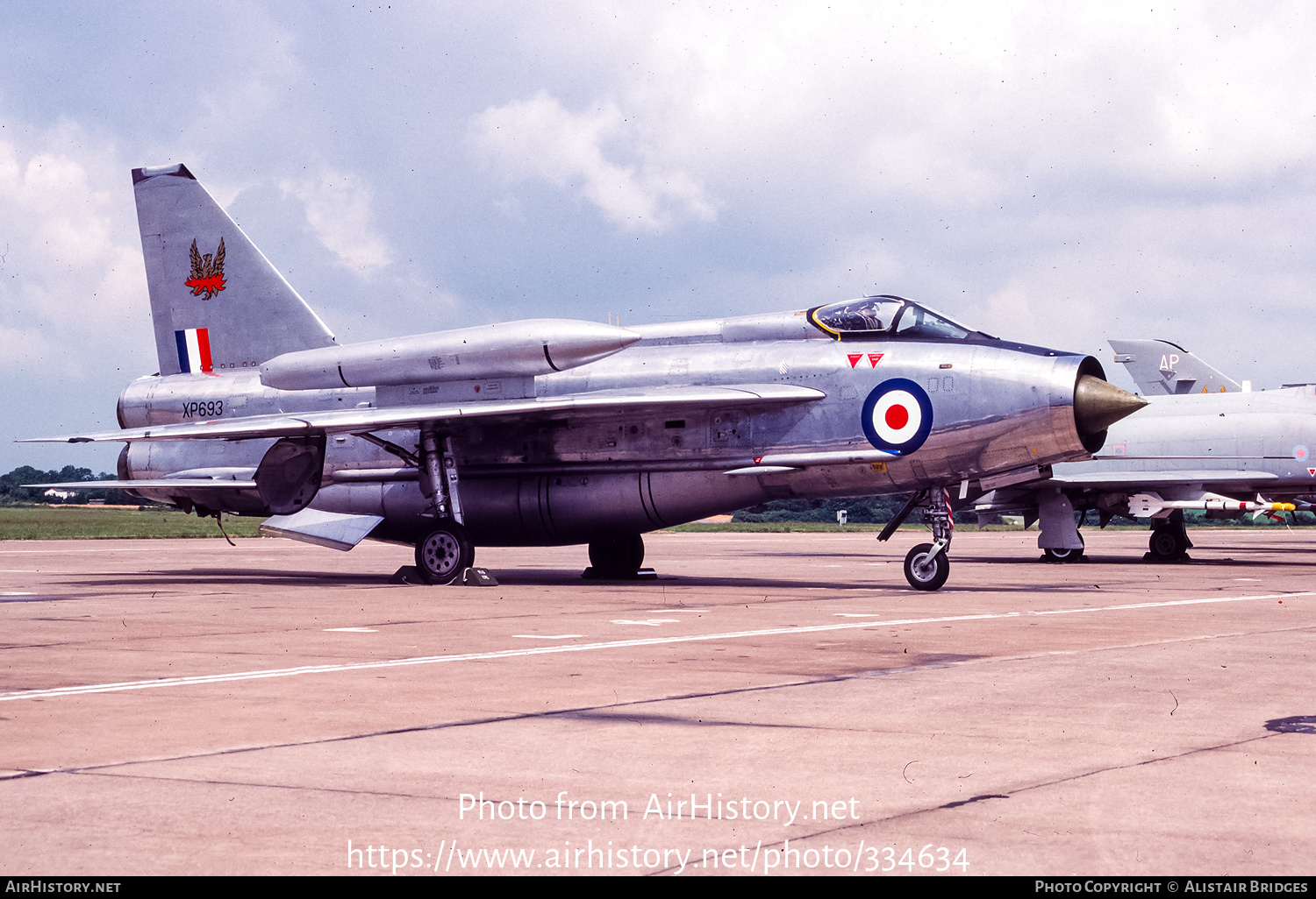 Aircraft Photo of XP693 | English Electric Lightning F6 | UK - Air Force | AirHistory.net #334634