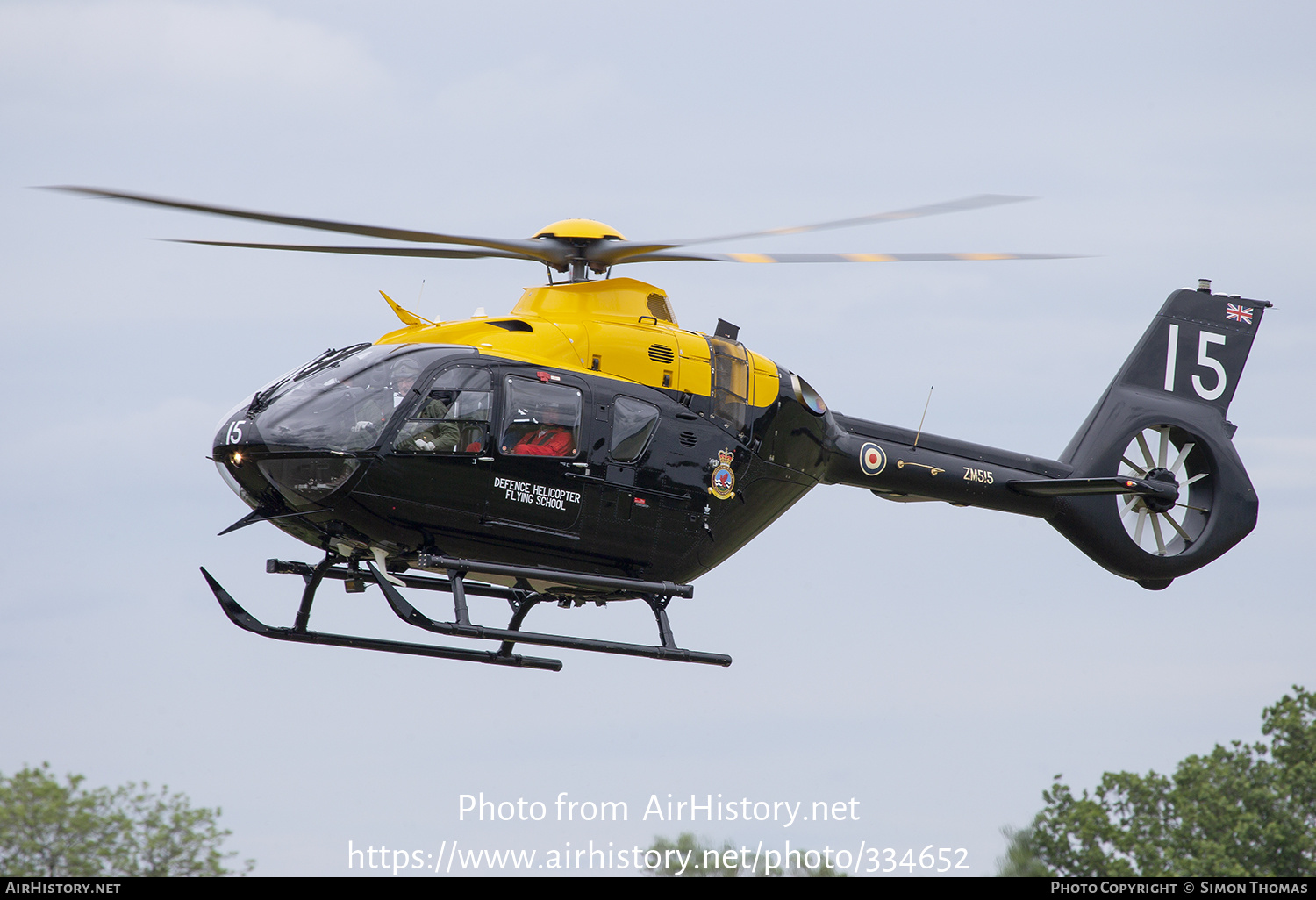 Aircraft Photo of ZM515 | Eurocopter EC-135T-3 Juno T1 | UK - Air Force | AirHistory.net #334652