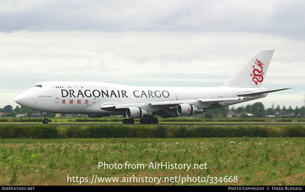 Aircraft Photo of B-KAC | Boeing 747-3H6M(SF) | Dragonair Cargo | AirHistory.net #334668