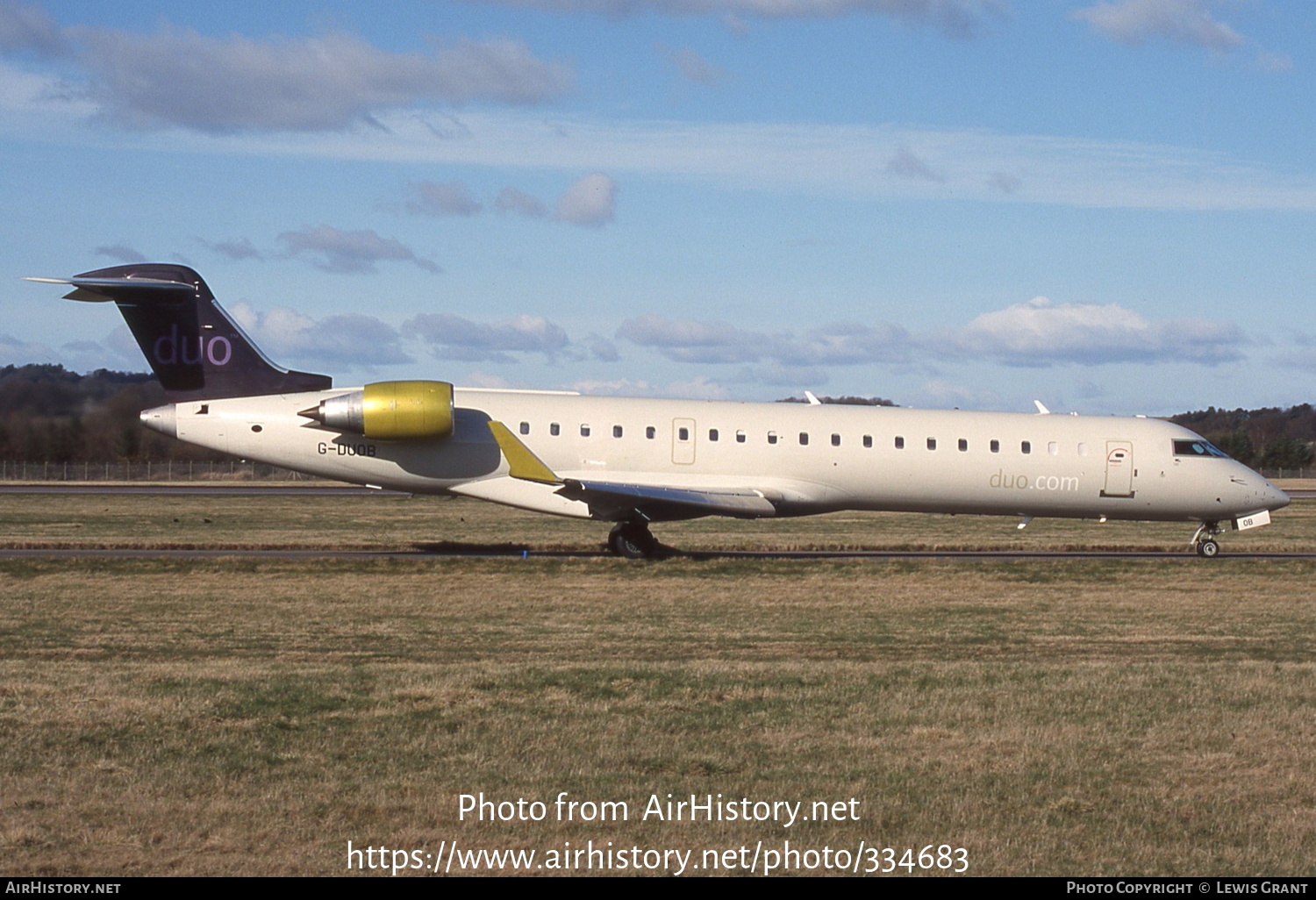 Aircraft Photo of G-DUOB | Bombardier CRJ-701 (CL-600-2C10) | Duo Airways | AirHistory.net #334683