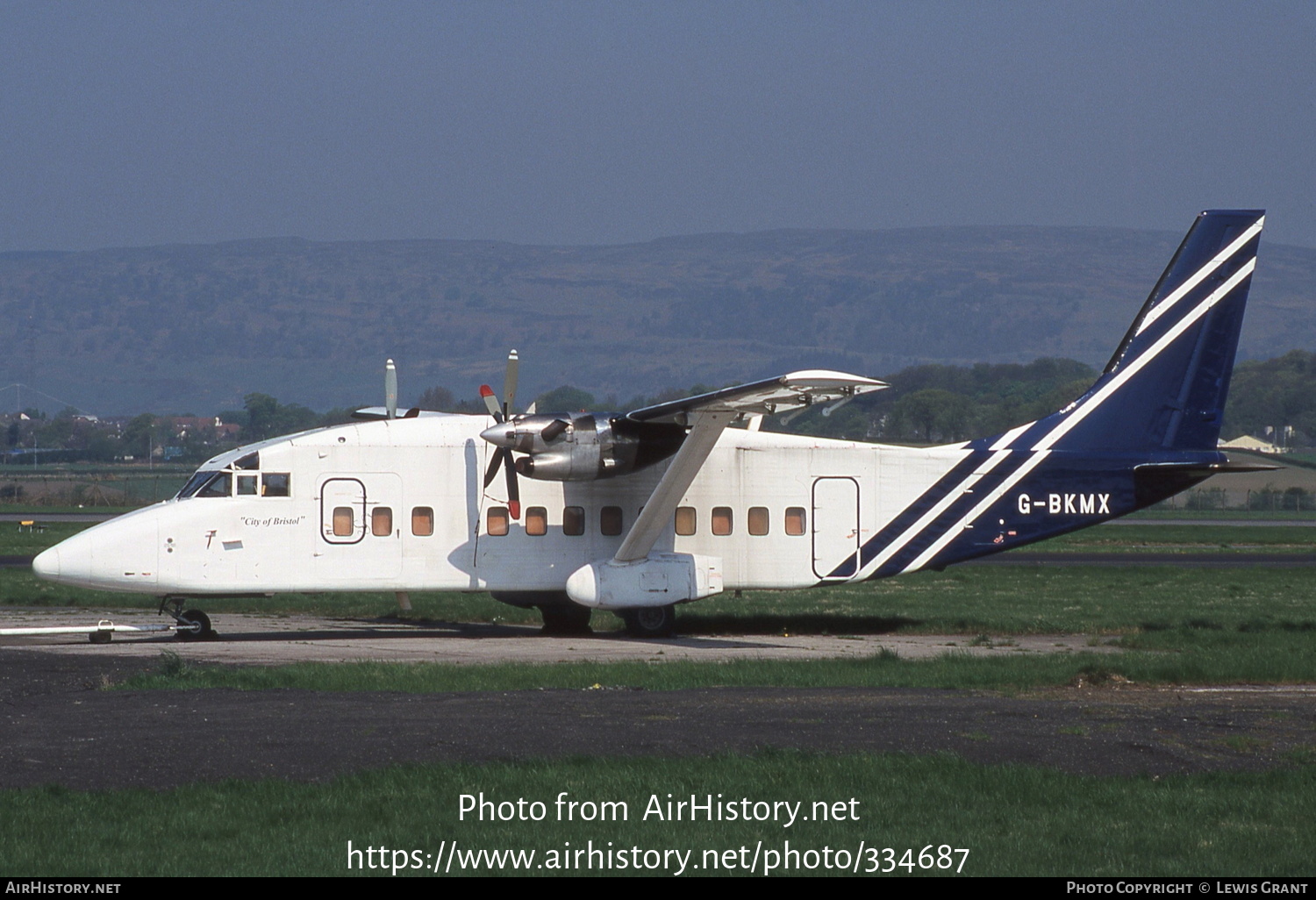 Aircraft Photo of G-BKMX | Short 360-100 | BAC Express Airlines | AirHistory.net #334687