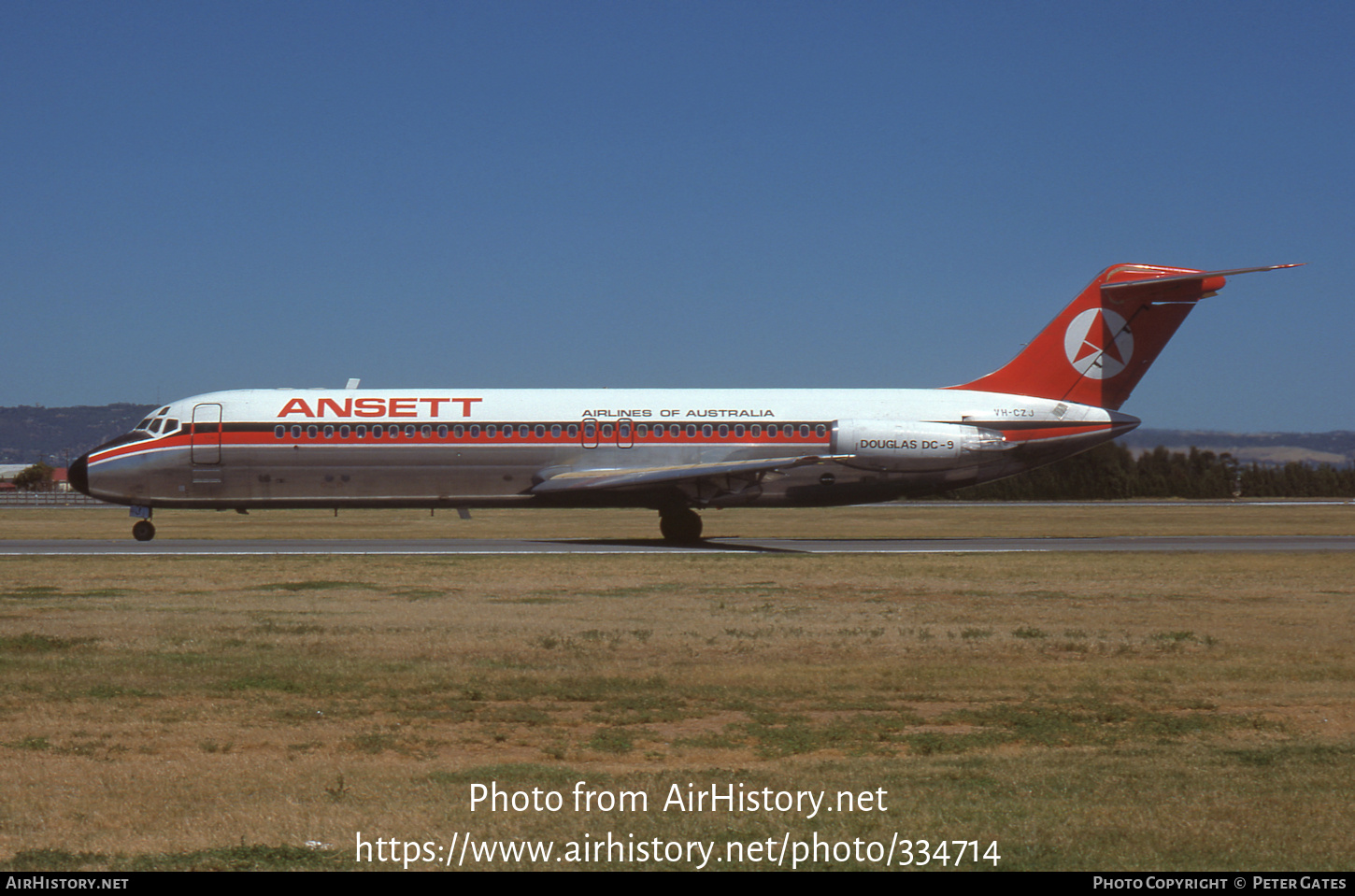 Aircraft Photo of VH-CZJ | McDonnell Douglas DC-9-31 | Ansett Airlines of Australia | AirHistory.net #334714