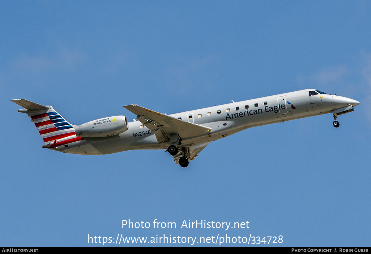 Aircraft Photo of N825AE | Embraer ERJ-140LR (EMB-135KL) | American Eagle | AirHistory.net #334728