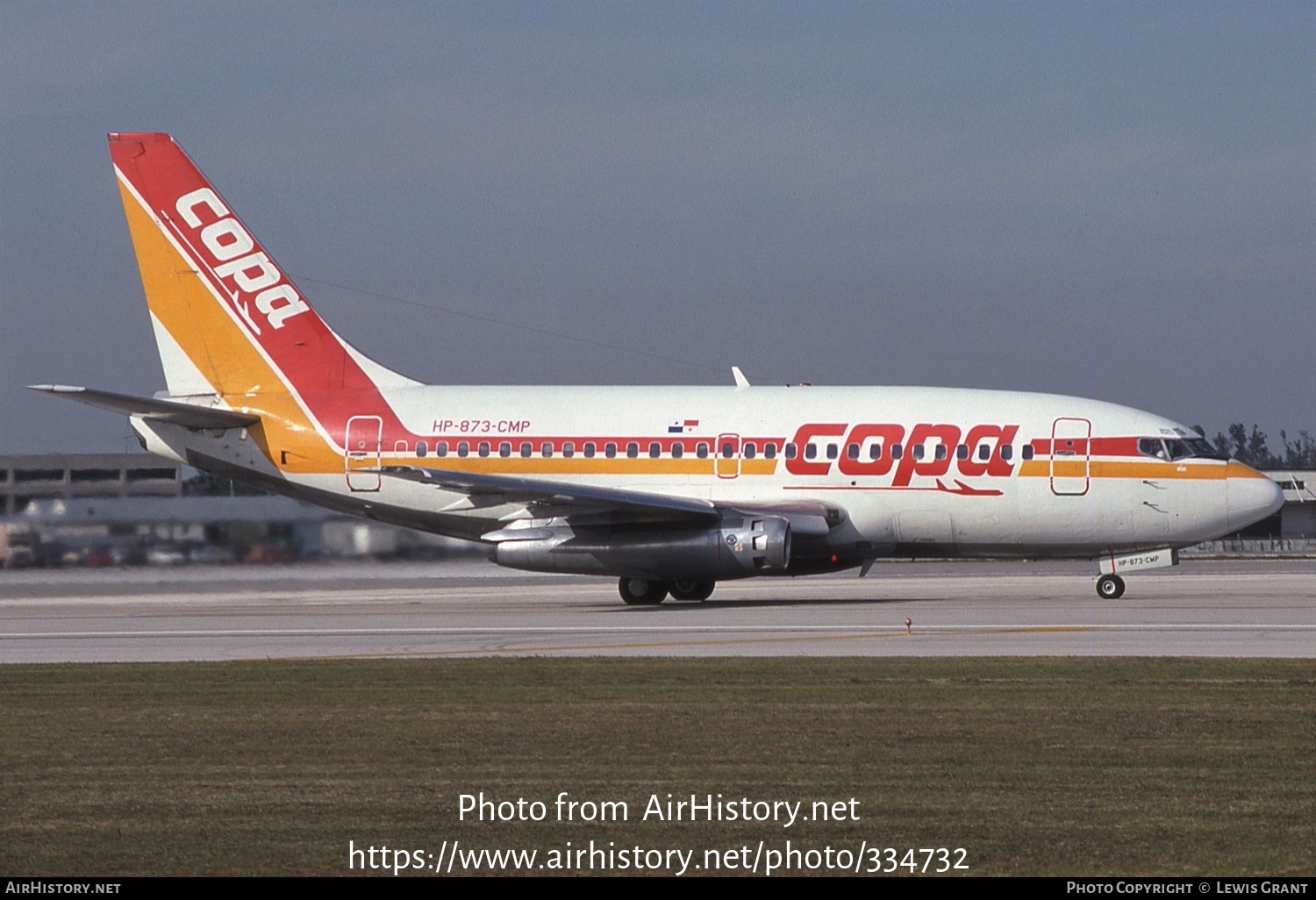 Aircraft Photo of HP-873-CMP | Boeing 737-112 | COPA Panama | AirHistory.net #334732