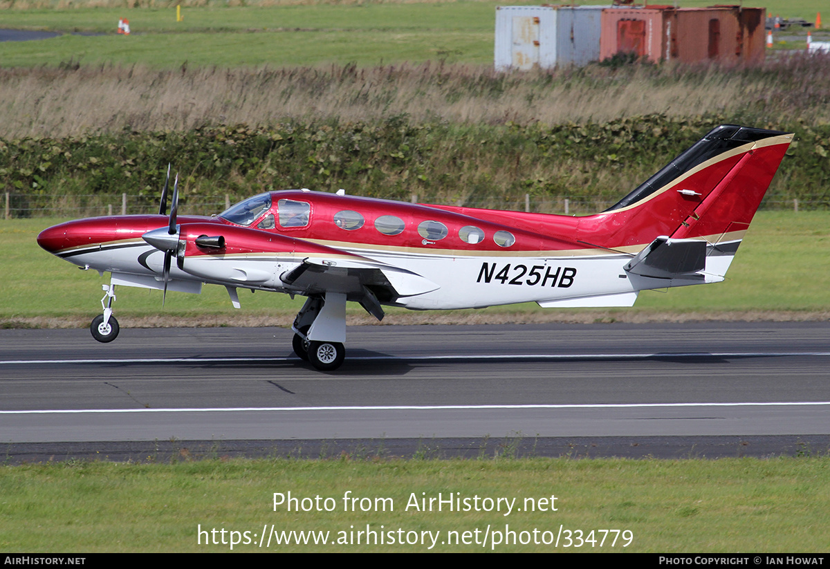 Aircraft Photo of N425HB | Cessna 425 Corsair | AirHistory.net #334779